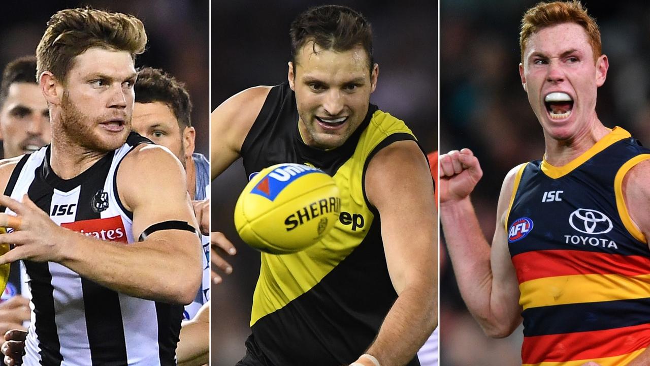 Team Tips: Taylor Adams, Toby Nankervis and Tom Lynch.