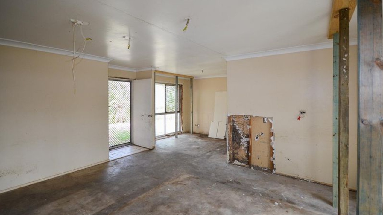 The property will need more than a fresh coat of paint to whip it into shape.