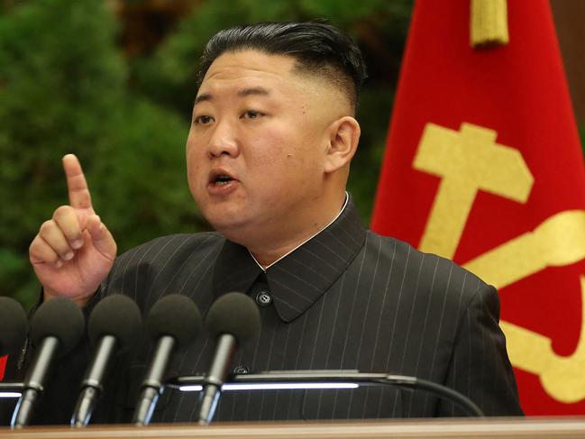 North Korean leader Kim Jong-un. Picture: AFP