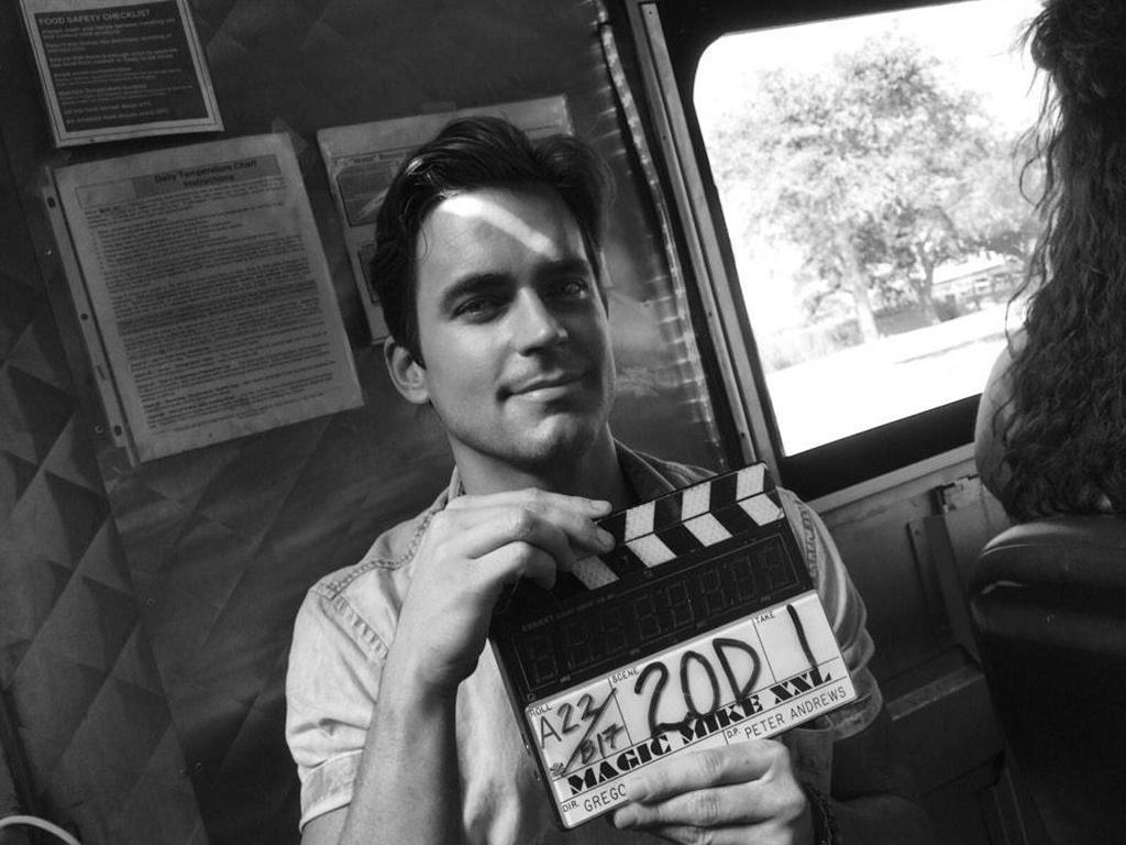 Behind-the-scenes Magic Mike XXL... Actor Matt Bomer posts, "I don't want it to end :( MMXXL was the most fun I've had in a long time. I can't wait for people to see it! " Picture: Twitter