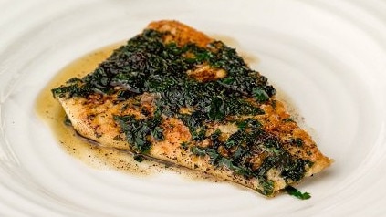 Sydney Fish Market’s Sole Meuniere. Picture: Supplied