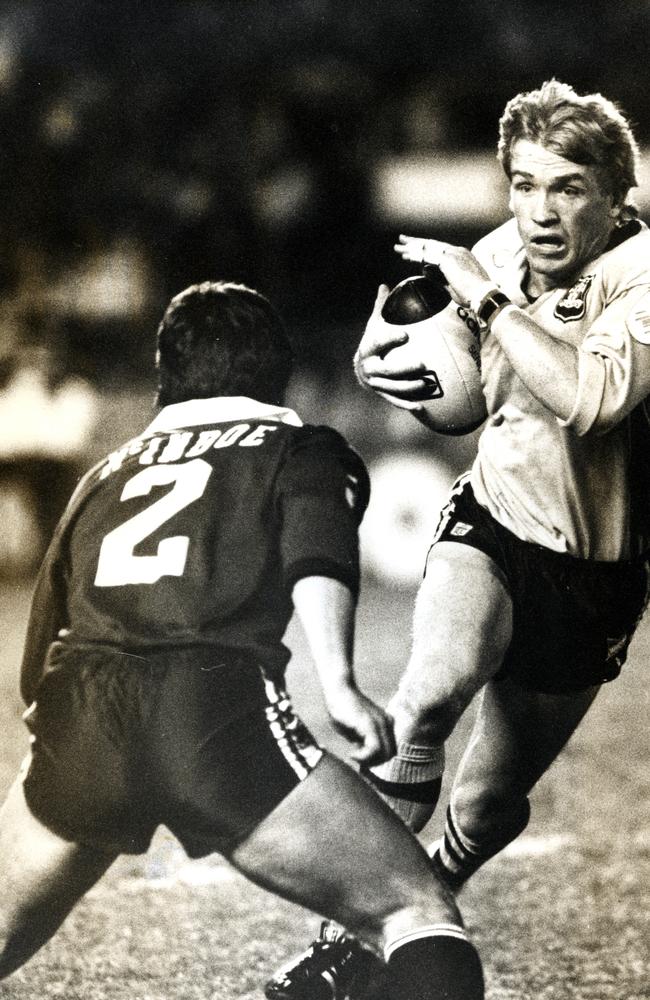 Jersey - Rugby League State of Origin stamped 'Ettingshausen, 1 with  signatures - Australian Sports Museum