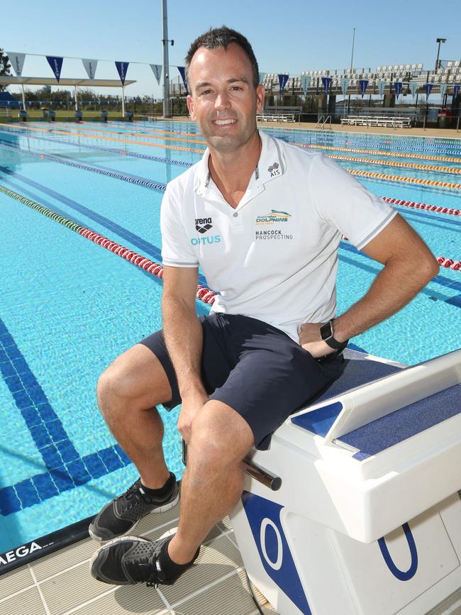 Australian Paralympic swim team manager Adam Pine.