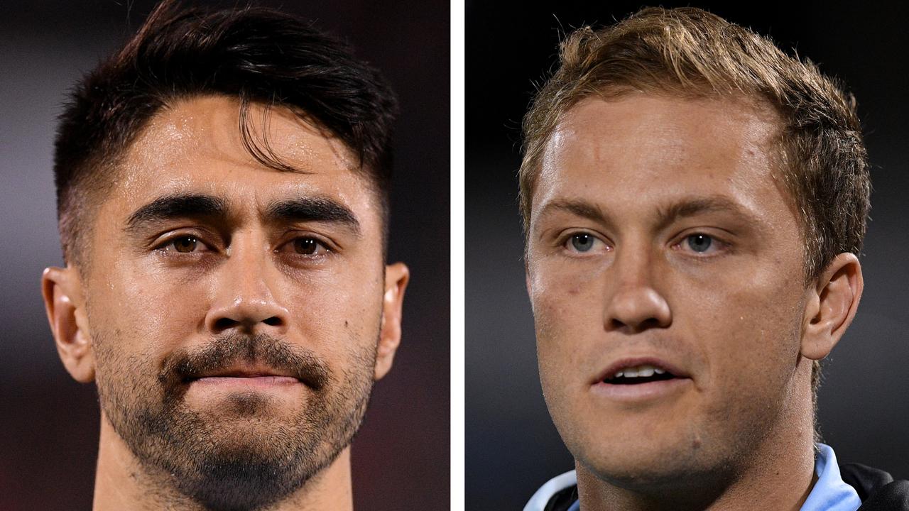 Shaun Johnson and Matt Moylan are in a shootout for the Sharks future