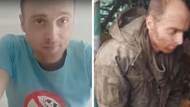 Bizarre video of an Australian man - now captive in the hands of Russian soldiers in Ukraine - has emerged of him ranting about veganism and wanting to “force” Chinese people to be vegan.