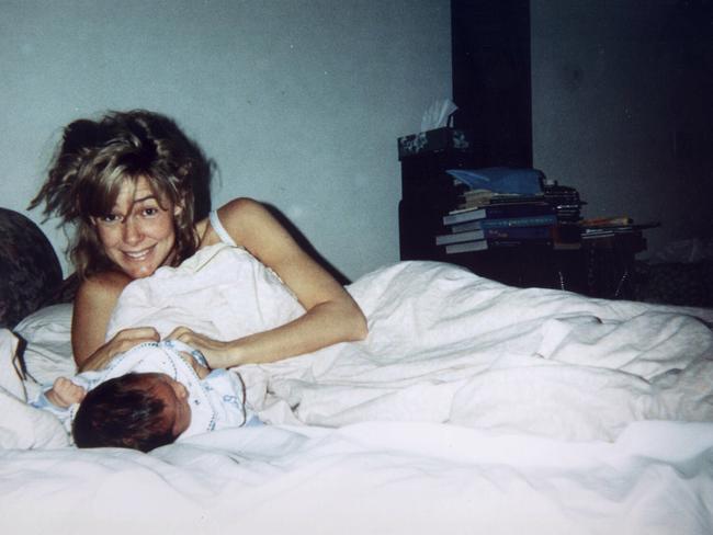 Mary Kay Letourneau after the birth of her daughter Audrey.
