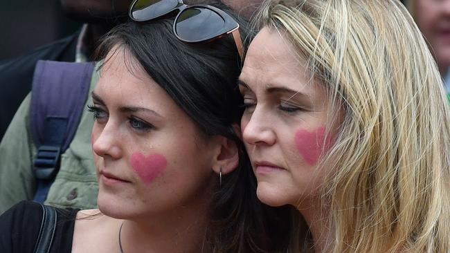 A minute’s silence for the victims of the Manchester bombing. (Pic: Anthony Devlin/Getty)