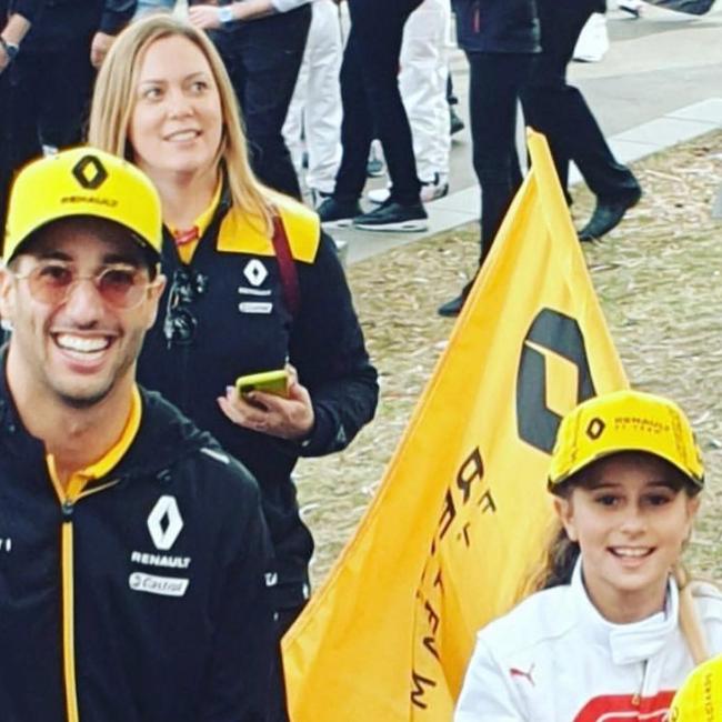 Joanne Ciconte selected as Daniel Ricciardo's Grid Kid – Melbourne Grand Prix 2019