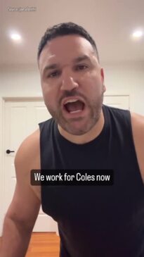 Coles responds to customer's filthy rant