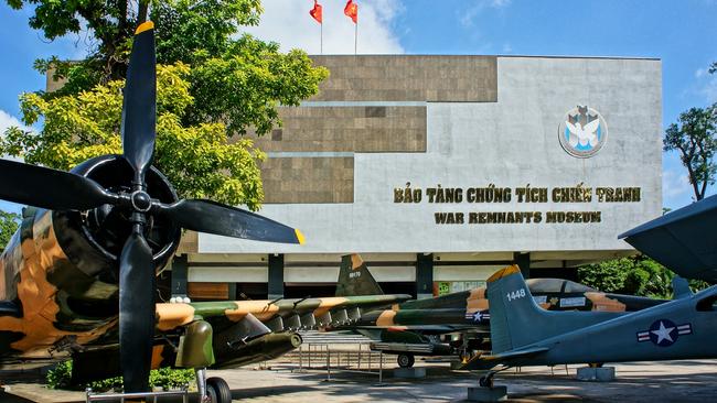 The War Remnants Museum in Saigon.