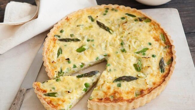 Quiches are perfect for packing with veggies.