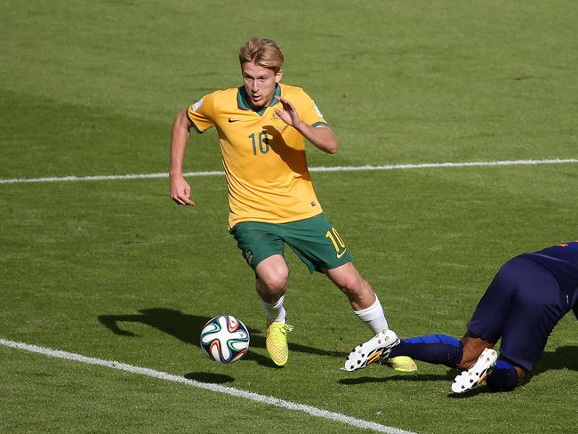 Ben Halloran represented Australia at the 2014 World Cup. Picture: George Salpigtidis