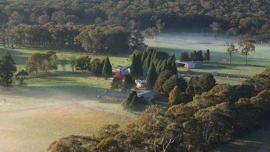 Twin Oaks Cottage in Fitzroy Falls allows guests acres to run around and explore the area.