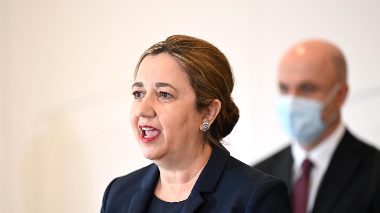 Queensland Premier Annastacia Palaszczuk is hoping to force Prime Minister Scott Morrison to match a $600 million commitment. Picture: NCA NewsWire / Dan Peled