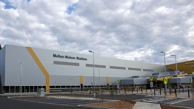 The brand new Mullum Mullum Stadium in Donvale. Picture: George Salpigtidis