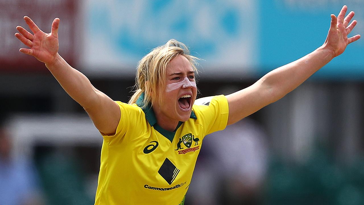 Ellyse Perry took 3-43 in the first ODI.