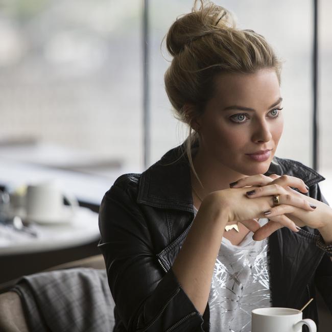 Margot Robbie in a scene from the movie Focus. Supplied by Warner Bros/Frank Masi.