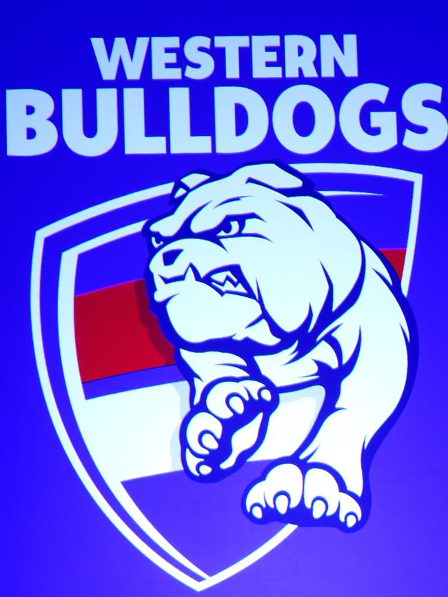 Western Bulldogs launched their latest logo in 2015