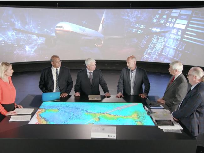 Experts talk MH370 on 60 Minutes. Picture: Channel 9