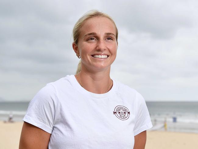 Sunshine Coast ironwoman Dominique Stitt. Picture: Patrick Woods.