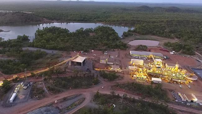 The Aurora Metals tin mine at Mount Garnet. Picture: Supplied