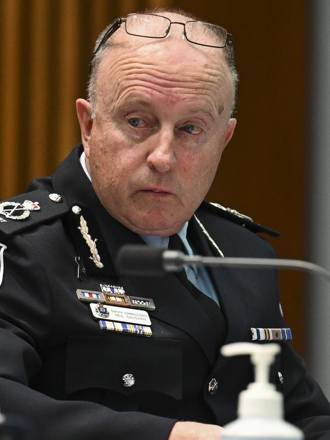 ACT Chief Police Officer Neil Gaughan. Picture: NCA NewsWire/Martin Ollman