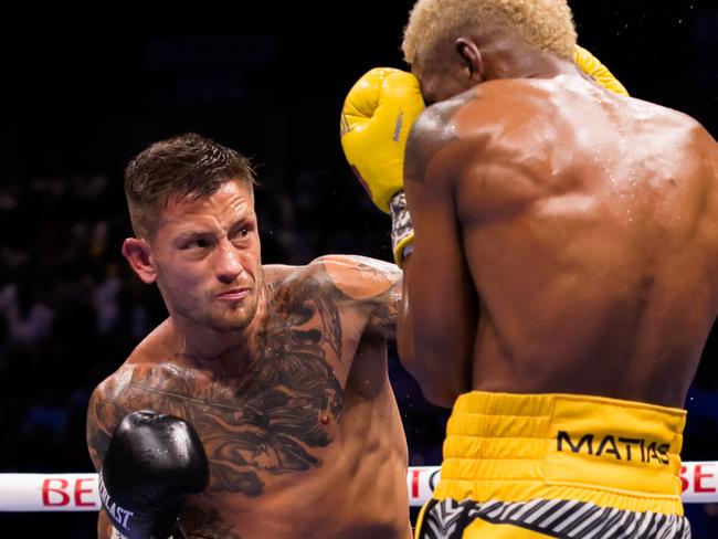 Liam Paro is due back in the ring in June. Picture: Matchroom Boxing