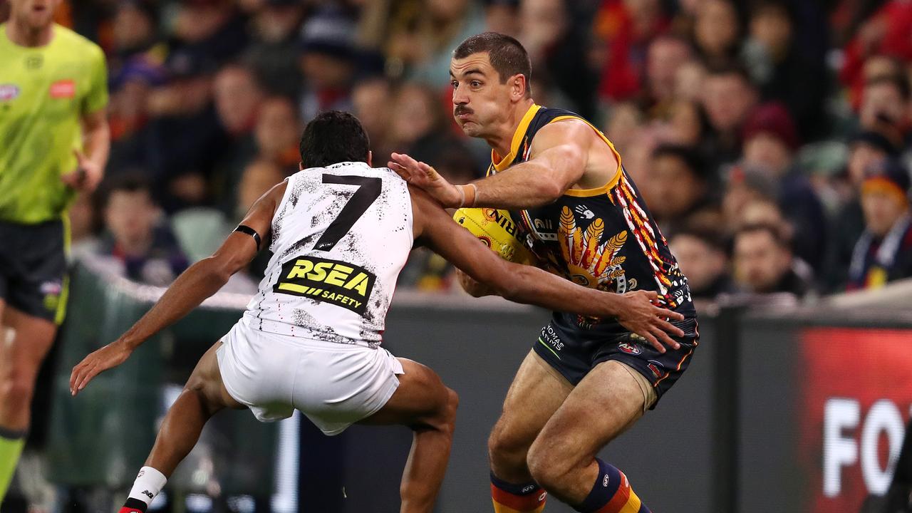 Taylor Walker remains the Crows’ most prolific forward. Picture: Getty Images