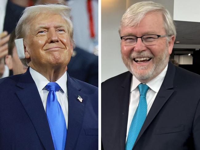 ‘Nasty’: Rudd lavishes Trump with praise