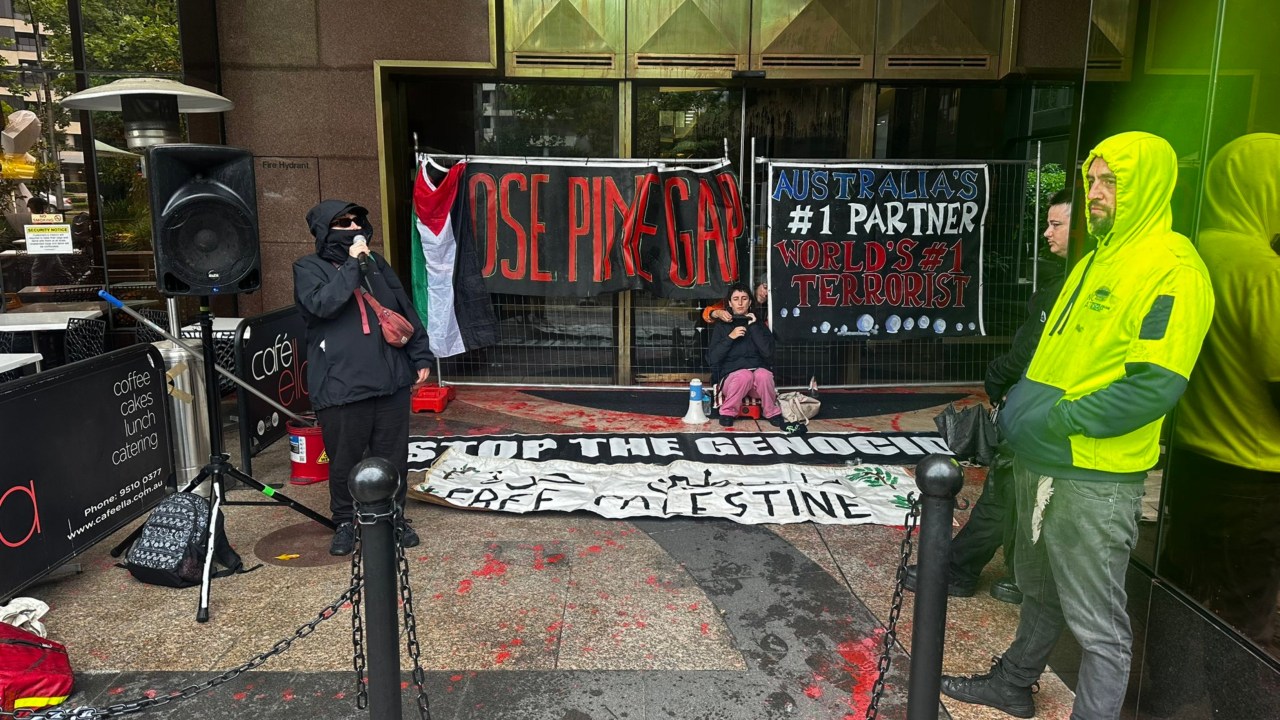 Pro-Palestine Demonstrators Arrested After US Consulate In Melbourne ...