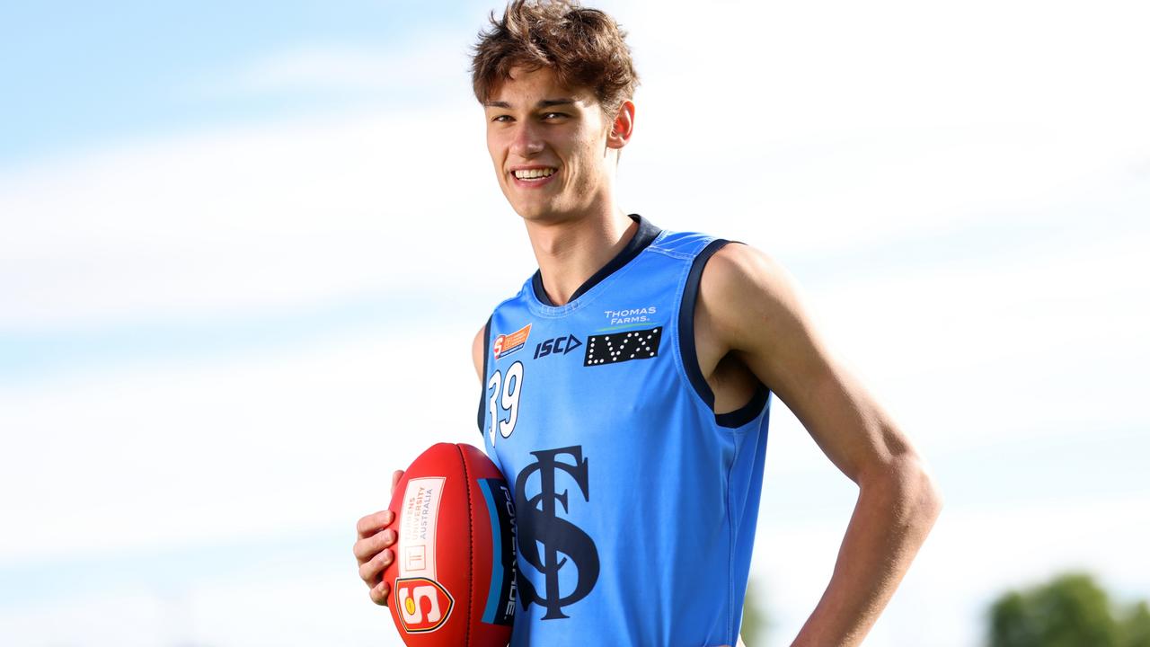 Sturt’s Henry Maerschel. Picture: Cory Sutton/SANFL