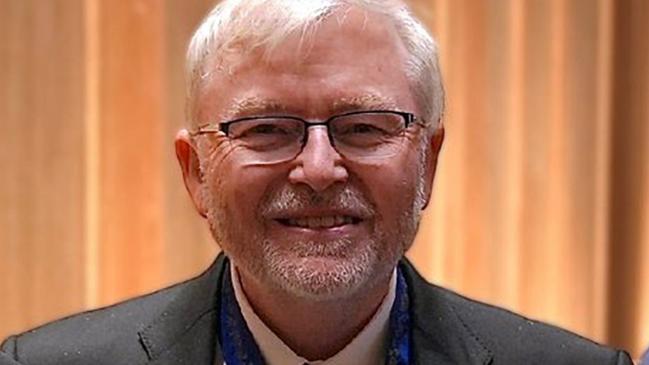 Dr Kevin Rudd hosted people for the annual Friends of Australia Caucus Dinner at the Embassy, including Congressman Andy Barr, Senator Pete Ricketts, Congresswoman Susie Lee, Congressman Joe Courtney, Congressman James Moylan and Joe Hockey. picture Twitter / X