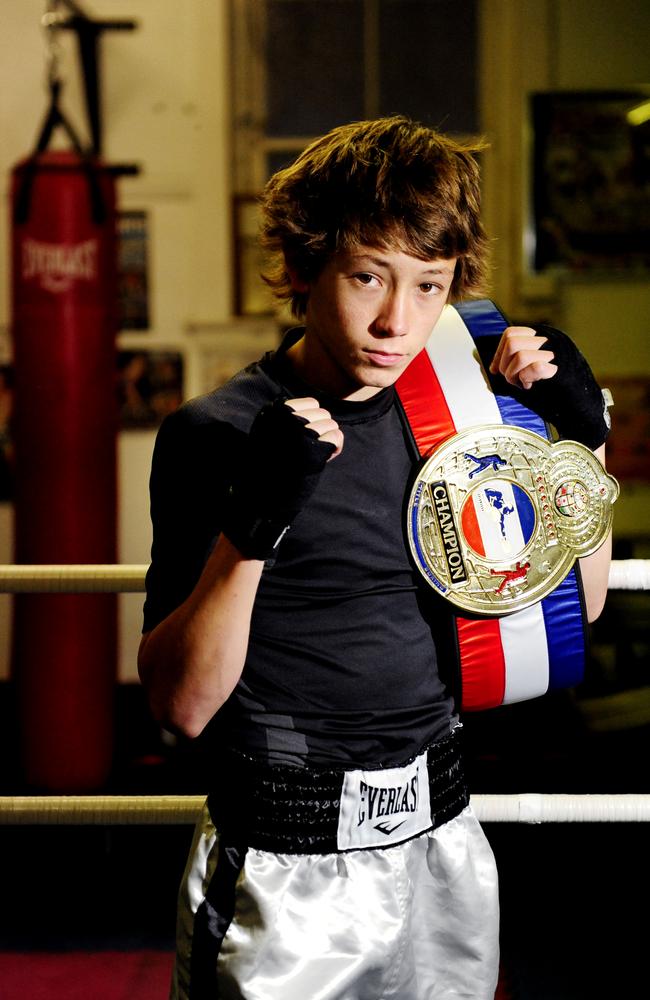 Boxer Liam Paro, aged 15, was a Silver medallist at the Australian Golden Gloves.