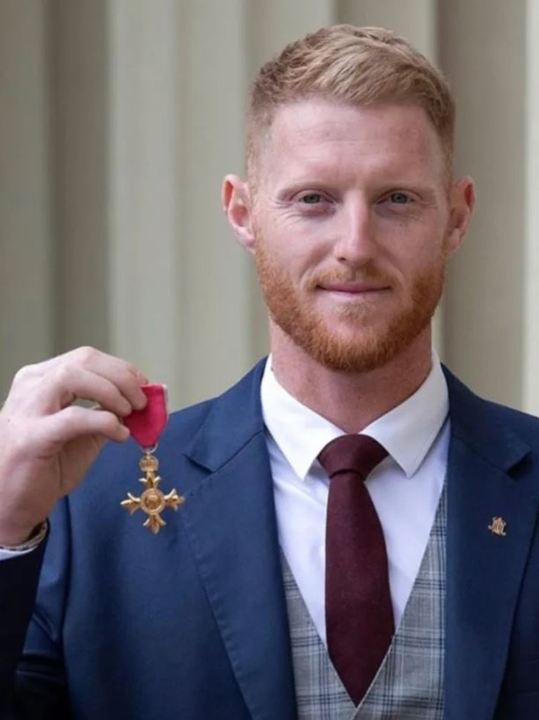 The cricketer revealed his OBE had been stolen. Credit: Instagram