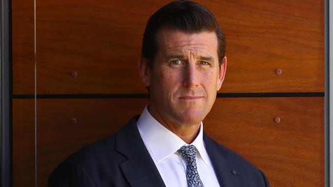 Mr Roberts-Smith during his public speaking days. Picture: Toby Zerna