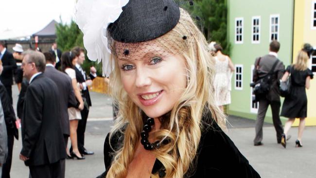 Shari-Lea Hitchcock at the Birdcage during 2008 Derby Day at Flemington Racecourse in Melbourne, Victoria.