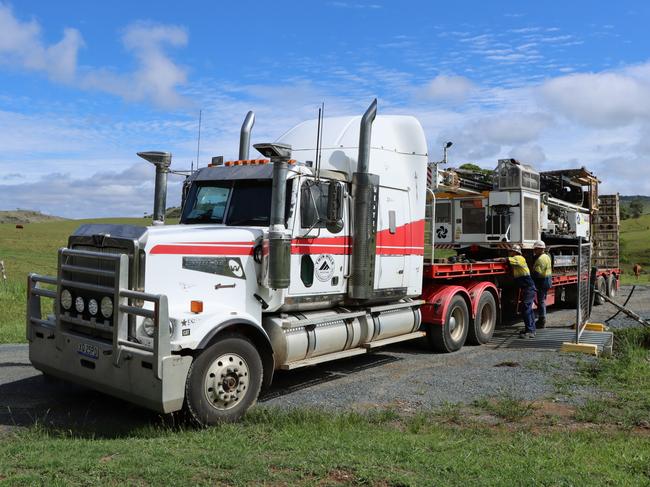 The final drill rig related to the former Pioneer-Burdekin Pumped Hydro Project has been removed from the Pioneer Valley. Picture: supplied by Queensland Hydro