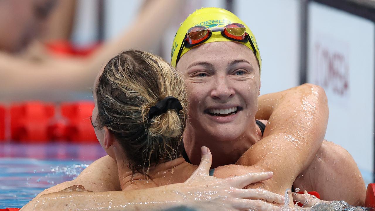 Cate Campbell was all class after the women’s 100m freestyle final.