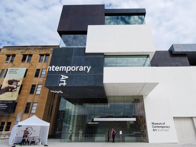 Exterior of the Museum of Contemporary Art (MCA) in Sydney.