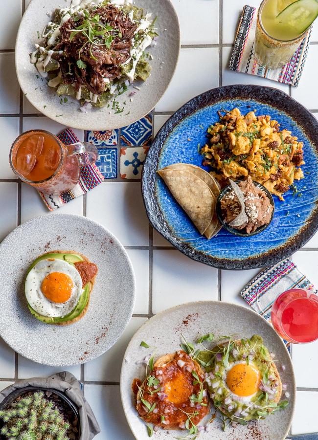 Some of the brunch dishes at Chula. Picture: supplied