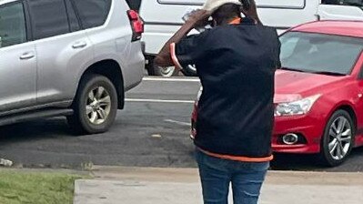 Lorraine Rachel Davidson leaving Kingaroy Magistrate Court on Thursday.