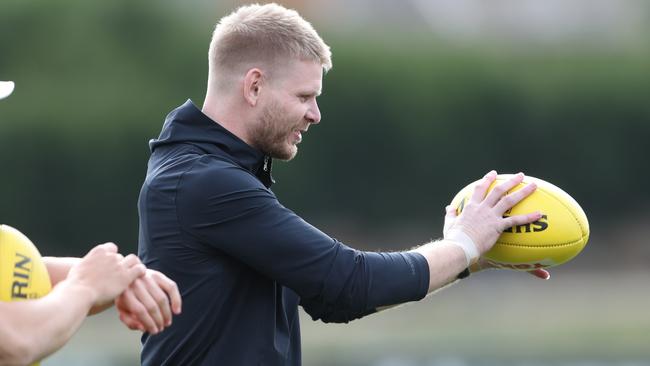 Michael Hurley has been sidelined all year. Picture: David Crosling