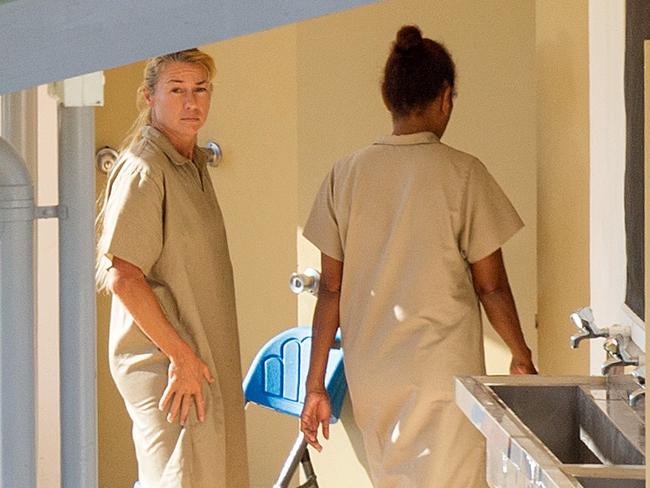 Ms Nikolic is seen at the Lautoka Womens Corrections Centre, Fiji. Picture: Mark Stewart