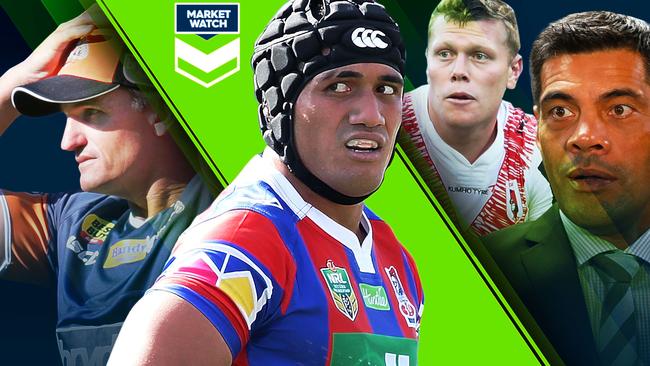 Sione Mata'utia and Ivan Cleary feature in Market Watch.