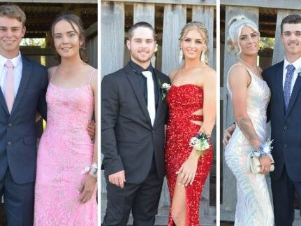 Burnett State College seniors were dressed to impress for their senior formal, arriving in style for the glamorous event.