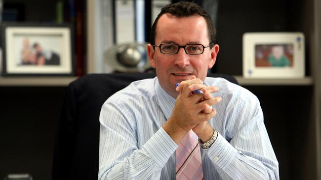 Mark McGowan was often seen wearing glasses in his younger years.