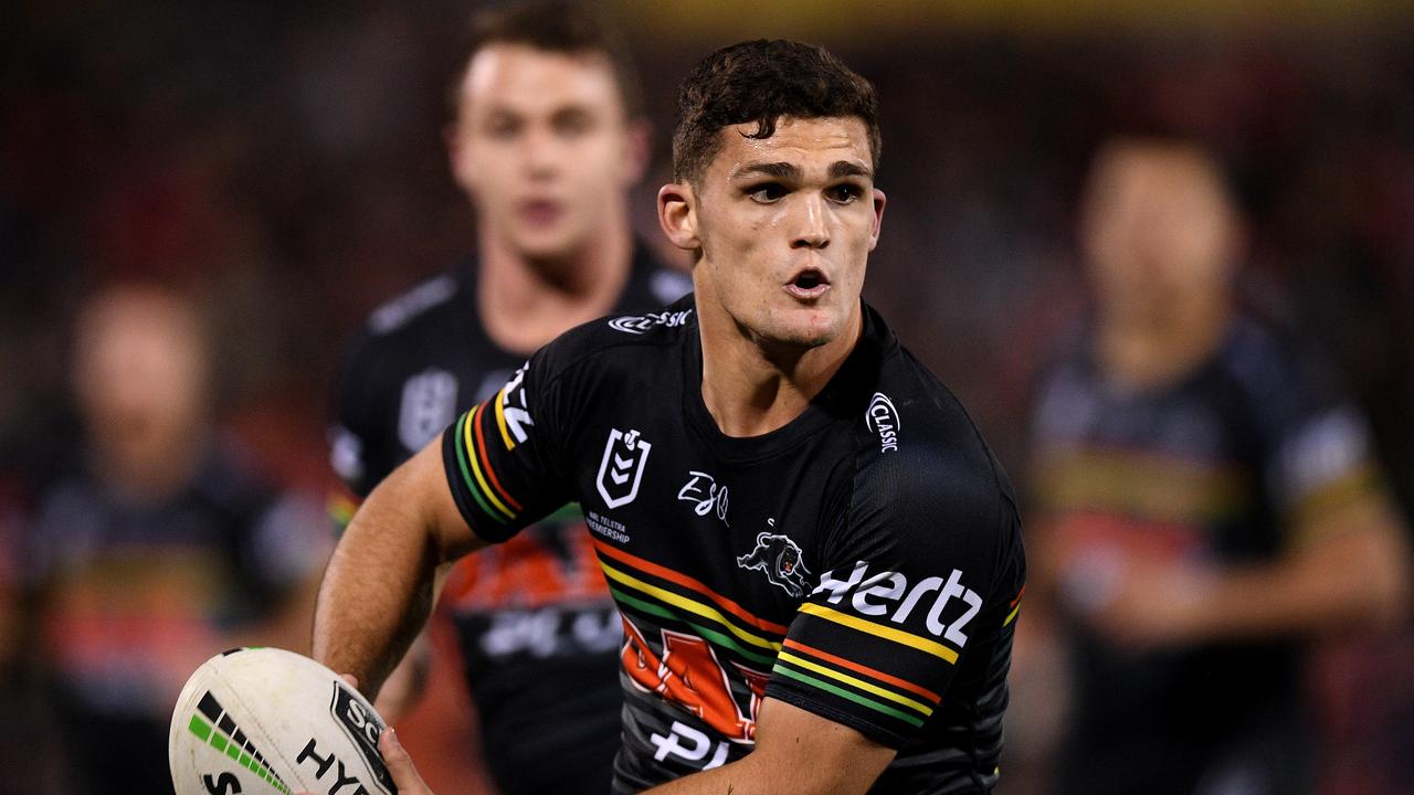 Nathan Cleary has been the standout half of the 2020 season and could potentially cap it all off with a Dally M medal win. Picture: AAP.