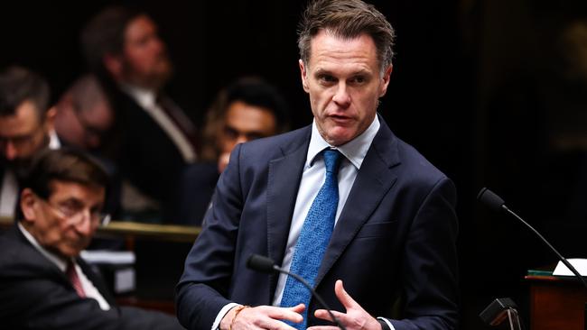 Premier Chris Minns during Question Time this week. Picture: Gaye Gerard