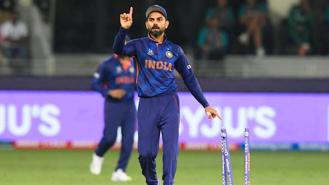 Virat Kohli declared that ‘attacking someone over their religion is the most pathetic thing that a human being can do’. Picture: AFP