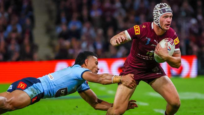 Kalyn Ponga stamped his mark on State of Origin. Picture: AFP